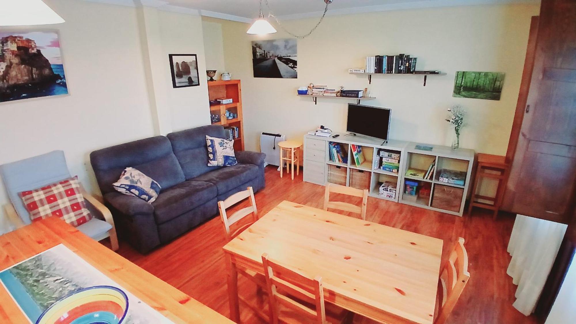 Apartamento Acogedor Bajo Con Terraza Y Vistas Nueva De Llanes Exterior foto